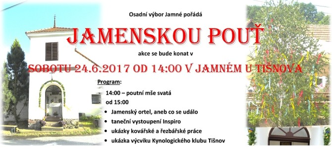 Jamenská pouť  24.6.2017